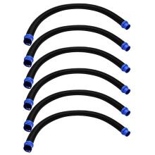 6 Peças R0527700 Mangueira de Vácuo para Limpeza de Piscina Mangueira com Trava Giratória para Aspiradores de Piscina MX6, MX8 com Sucção
