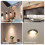 LED GU10-Range Hood Light Bulbs, LED Stove Appliance Light Bulb, Kitchen Light Replacement Halogen Light Bulb 3000K 5