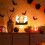 Campfire Flickering Night Light Ghosts Roasting Campfire S 'Mores Flicker Flame Light EU Plug 1