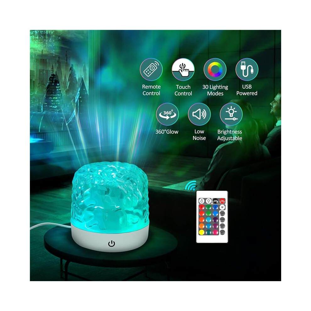 Northern Projector,Ocean Wave Projector Lamp With Remote Control, Projector ,For Decor/Home/Gift Light 6031353686379