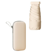 Capsule Umbrella for Sunny & Portable Sunscreen & UV Protection 60% Off Ultra-Light Parasol Yellow