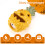 Pineapple Lantern - Yellow Light Halloween Pineapple Lantern Decoration Resin Pineapple Lantern with Inner Light 6