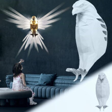 Animals Led Lamp Night Light, Lâmpada de Decoração para Casa para Estudo, Quarto, Sala de Jantar