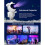 Night Light Star Astronaut -Projektor med -Högtalare, Timer, Fjärrkontroll - Perfekt för Sovrum och Presenter 7