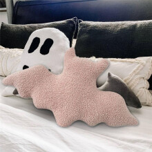 Oreiller en Peluche Chauve-Souris D'Halloween Oreiller à Modeler Chauve-Souris Halloween Oreiller en Peluche Chauve-Souris Gothique Noir