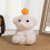 Cute Elephant Lamp, Silicone Night Light with 30 Minutes Timer, Rechargeable Bedside Lamp with Touch Control 4