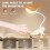 Small Bird Lamp,Dimmable and Cordless Bird Night Light, USB Rechargeable Touch Sensor Control Table and Desk Lamp 3