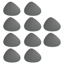 Coaster PU Leather Nordic Style Place Mat Coffee Table Non-Slip Waterproof Washable Kitchen Mat D