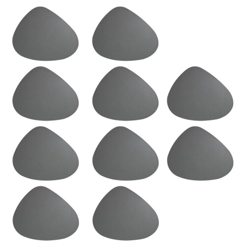 Coaster PU Leather Nordic Style Place Mat Coffee Table Non-Slip Waterproof Washable Kitchen Mat D