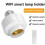 Wifi  E26 E27 Wiring-Free Lamp Holder App Remote Control Timer Support Alexa/ Home and Other Voice Control 2