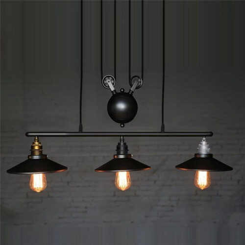 Vintage Copper E27 Screw Bulb Socket Retro Pendant Light Fitting Adapter Lighting Bulb Holder for Home Lighting B