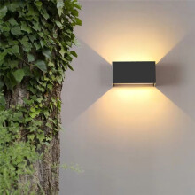 12W and Down LED Wall Lamp Waterproof IP65 Interior Wall Light for Living Room Bedroom Stair Indoor Outdoor Lighting