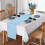 Disposable Plastic Tablecloths Satin Table Runner Set Dot Tablecloth Satin Table Runner for Party,D 7