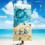 Quick-Drying Beach Towel with Sea Turtle Pattern, Soft and Absorbent, Suitable for Bathroom, Outdoor, Pool and Camping,A 3
