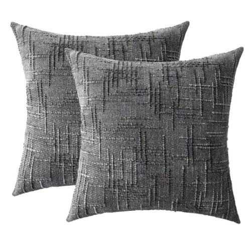 2 Capas de Almofadas Decorativas de 18x18 Polegadas, Capas Macias para Sofá, Cama, Sala de Estar, Decoração de Casa, Fronha