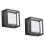 LED Night Light, Night Lights Plug Into Wall [2 Pack] with Dusk-to-Dawn Sensor, Dimmable Nightlights EU Plug 1