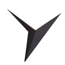 Modern Minimalist Triangle Shape LED Wall Lamps Nordic Style Indoor Wall Lamps Living Room Lights Simple Light Black