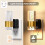 LED Night Lights Plug Into Wall 2-Pack, 3000K Plug in Night Light Dusk to Dawn Sensor, Adjustable Brightness EU Plug 1