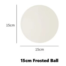 Glass LED WallLamp Concealed Base MilkyWhite Dome Sofa Background Decor Balcony Aisle Porch Bedroom Bedside Light,B