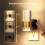 LED Night Lights Plug Into Wall 2-Pack, 3000K Plug in Night Light Dusk to Dawn Sensor, Adjustable Brightness EU Plug 3