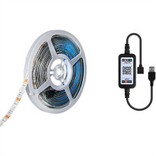 5M LED Lights Strips with LED RGB Light Strip Flexible Light for Home Christmas Holiday