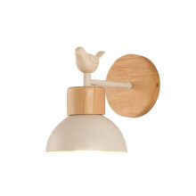 Nordische Holz-Wandlampe, Beleuchtung für Wohnzimmer, Schlafzimmer, Arbeitszimmer, Kinderzimmer, Flur, Nachttisch, Wohnkultur, Beleuchtung A