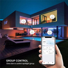 10PCS Tuya WiFi GU10 LED Light Bulb Dimmable 6W 220V Life App Control Spotlight Bulb Works with Alexa