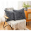 2 Capas de Almofadas Decorativas de 18x18 Polegadas, Capas Macias para Sofá, Cama, Sala de Estar, Decoração de Casa, Fronha 6