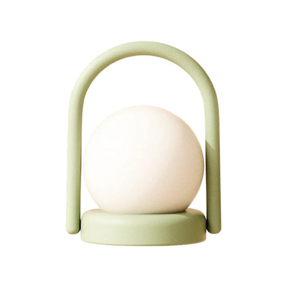 Night For Kids Camping Desk Lamp Rechargeable Portable Bedside Touch Lamp Silicone Dimmable Night Light/Green