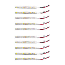 10Pcs 10cm Waterproof 5050 Led Strip Lights 12V Caravan Boat Car White & Warm White