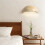 Half Circle Natural Stone LED Wall Light Retro Bedroom Bedside Lamp Corridor Background Wall Light 3