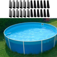 Winter Pool Cover Clips Windproof Secure Grip 4.7in Wind Guard Clips for Pool Cover for Gardening Enthusiasts Beginners