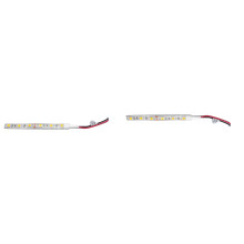 2Pcs 10cm Waterproof Green 5050 Led Strip Lights 12V Caravan Boat Car,Green & White