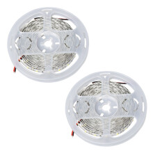 2X Super Brillant 5M 300 SMD 5630 Barre A Bande LED Chaine de Lumieres Blanc