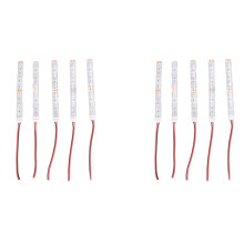 10Pcs 10cm Bleu éTanche 5050 Led Bande de LumièRe Voiture de Bateau Caravane 12V
