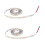 2X 1M 60-3528 SMD Impermeabile LED Light Strip DC12V (Bianco) 1