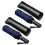 2X 12 Ribs Windproof Travel Umbrella with PTFE Canopy, Lengthened Handle with Auto Open Close Button,() 1