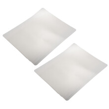 12 StüCke Kunststoff Tisch Sets Tisch Sets Hitze BestäNdige Tisch Sets Esstisch Matten für Tisch, Esszimmer, KüChe