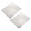 12 Pieces Plastic Placemats Table Mats Heat Resistant Placemats Dining Mats for Table, Dining, Kitchen 1