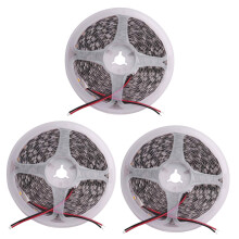 3pcs 5M 300 Warm White LED 5050 SMD Flexible Light Lamp Strip 12V Home Club