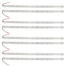 8 Pcs Aluminum Alloy Rigid LED Strip Rod Light Waterproof 12V 50CM White