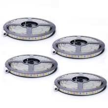 4X Flexible 5M 12V 36W SMD 2835X300 LEDs IP20 Warm White(3000K) LED Strip Band Lights