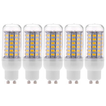 5X GU10 10W 5730 SMD 69 LED Birnen LED Mais Licht LED Lampe Energieeinsparung 360 Grad 200-240V Warmweiss