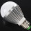 2X E27 5W 12V High-Power White Light Bulb 7