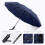 2X 12 Ribs Windproof Travel Umbrella with PTFE Canopy, Lengthened Handle with Auto Open Close Button,() 4