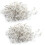 LED Bright Light Lamp Emitting Diode, 140 Piece,  3V-6V, 5mm, White 1