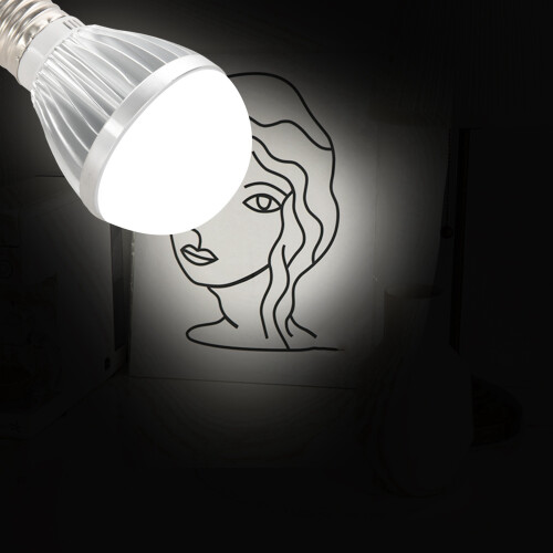 2X E27 5W 12V High-Power White Light Bulb 1