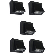5X 5W Moderne Led Applique Murale Extérieure ÉTanche Applique Murale Parfaite