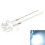 LED Bright Light Lamp Emitting Diode, 140 Piece,  3V-6V, 5mm, White 3
