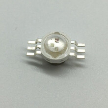 30Pcs 3X3W High Power RGB Red Green LED Light Lamp Saving Lamp Beads Bulbs 6PIN 45MIL 3W High Power Chip